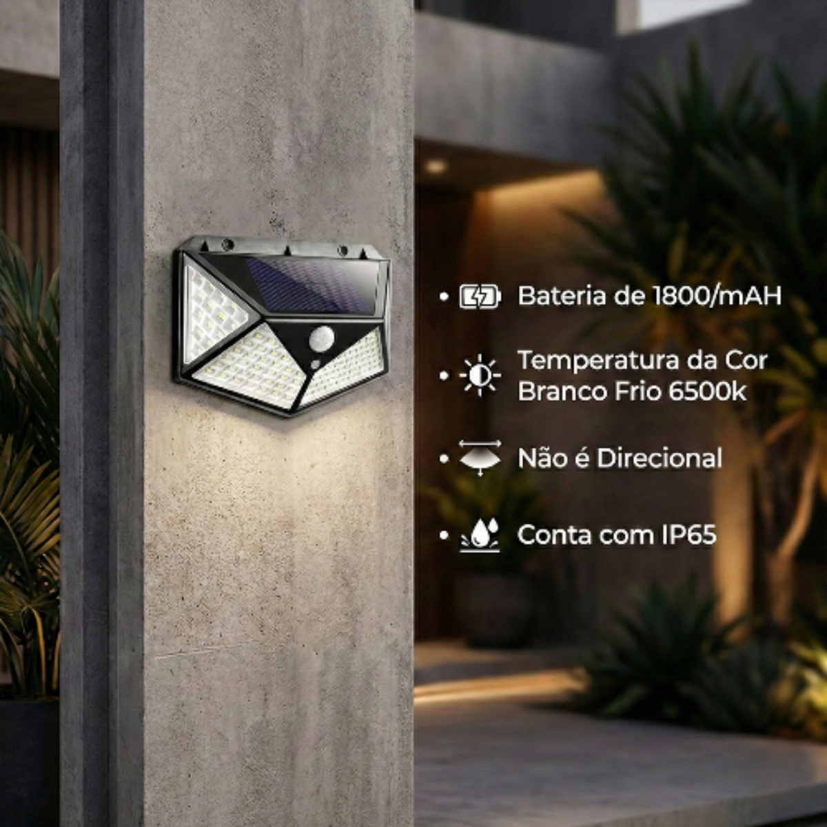 Luminária Solar Led Solazze™