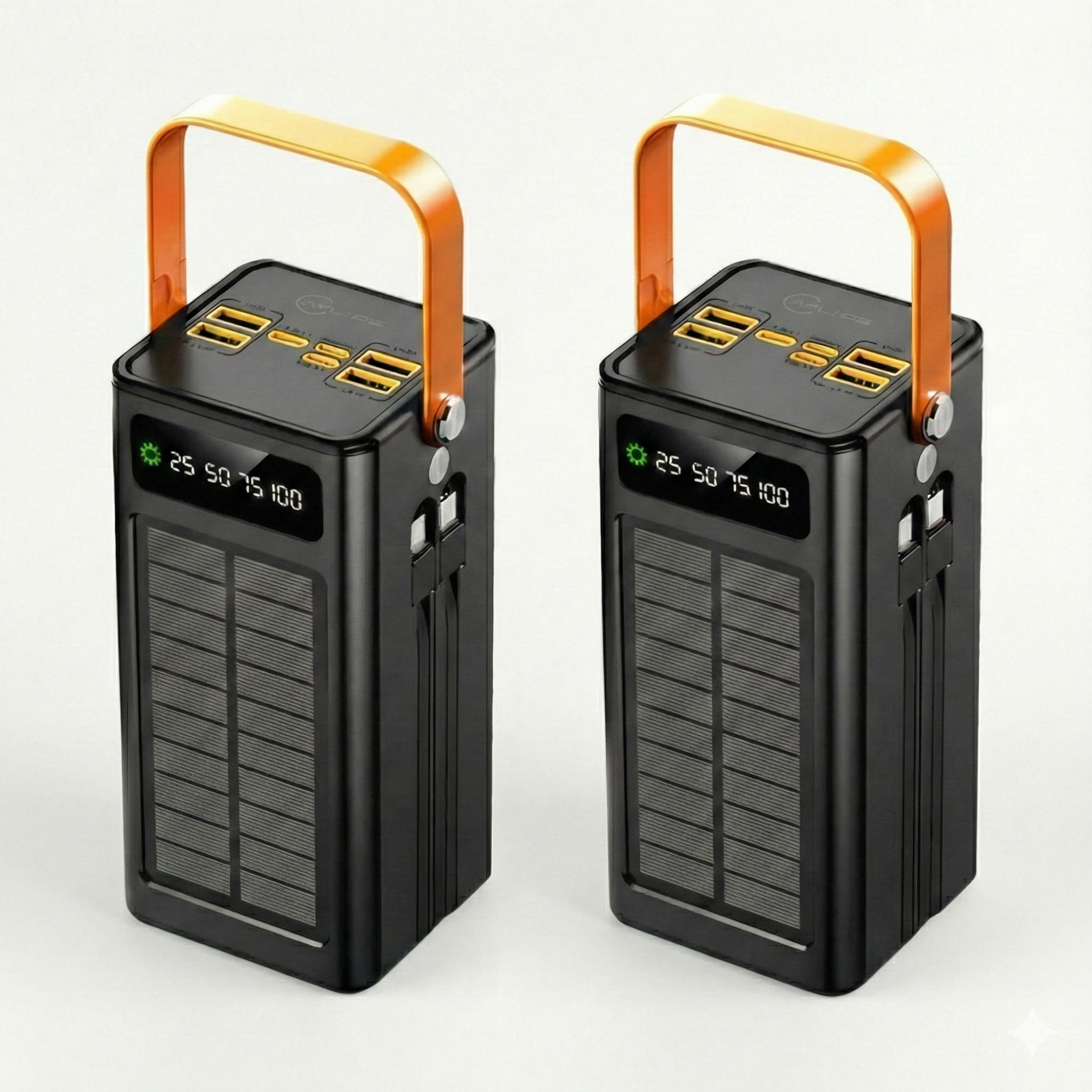 Carregador Portátil Solar Banco de Energia