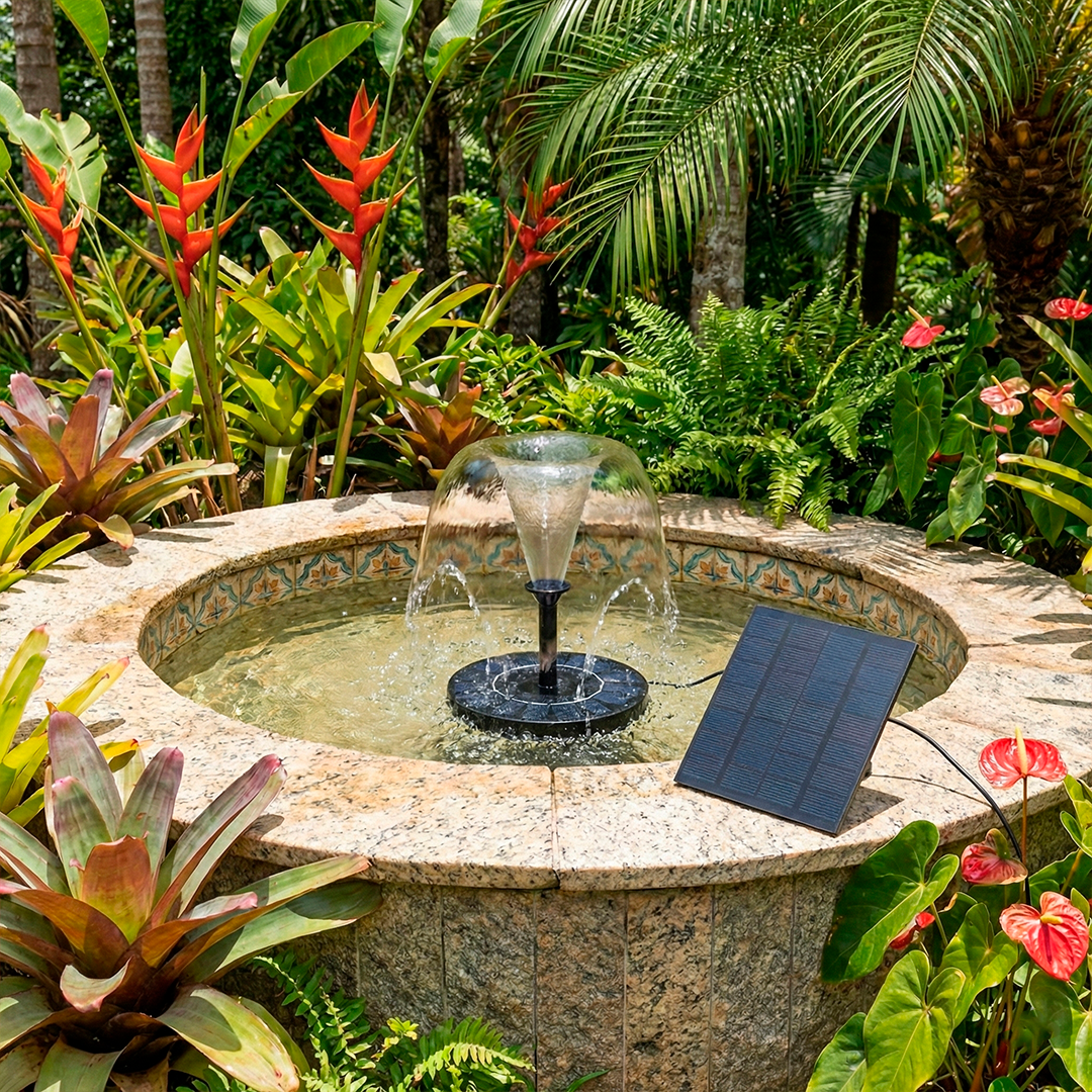 Bomba Solar De Fonte Flutuante Externa