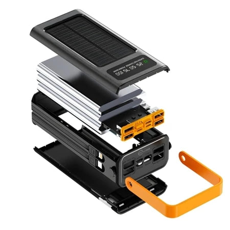 Carregador Portátil Solar Banco de Energia